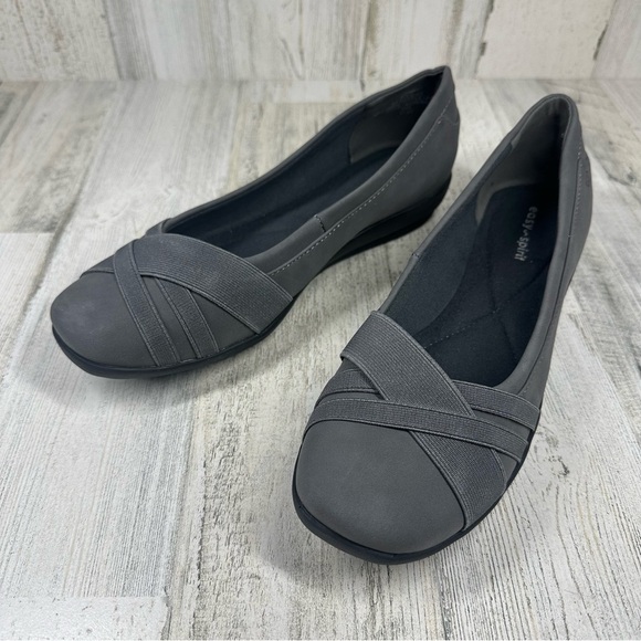 New Women's Easy Spirit Acasia 3 Ballet Wide Flat #647 - Picture 4 of 12